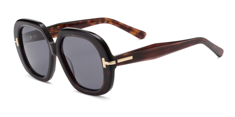 Acetate Oversized sunglasses fashion style