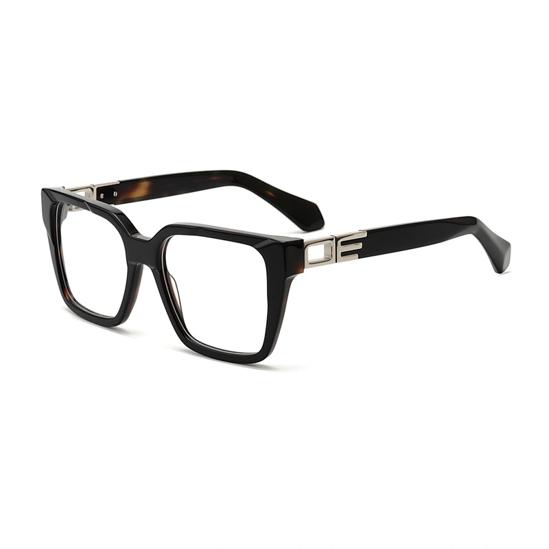 Square Shape Acetate Optical Frames - For Men