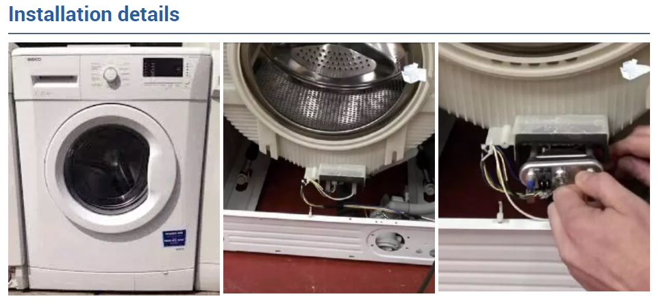 machine heating elements
