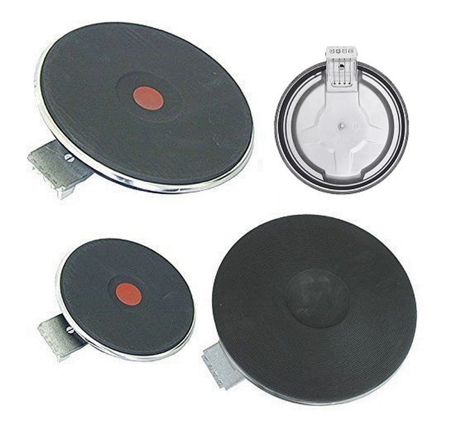 Cast iron heating plate