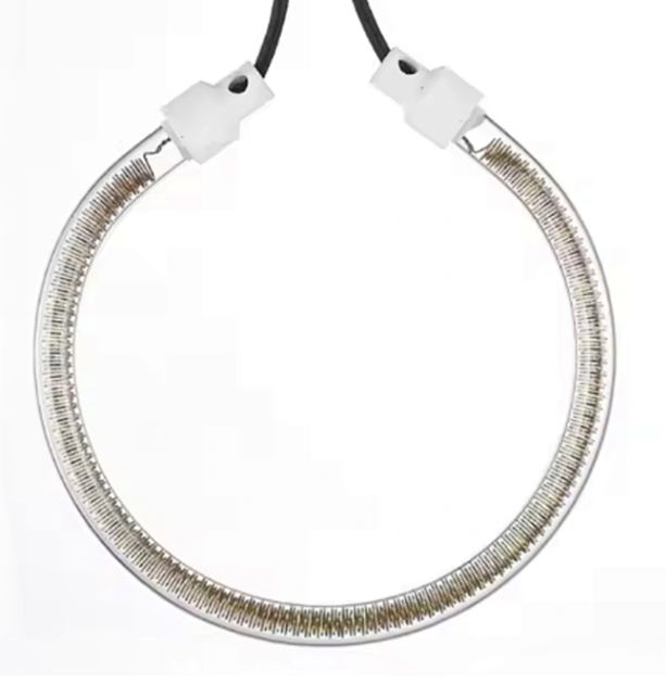 Oven round quartz heating tube