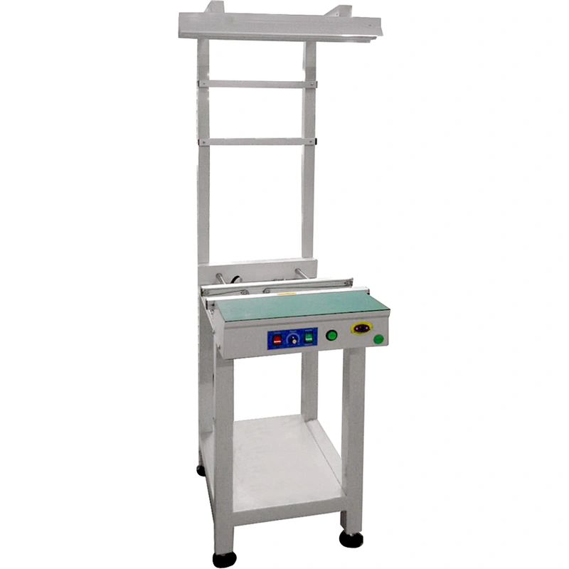 Conveyor used in the production line to connect the two machines and transmit the PCB board