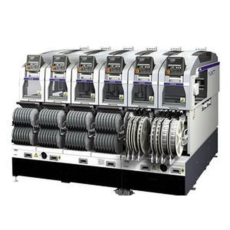 Alimentador de caixa de placa de visão de cpu de máquina de montagem em superfície Fuji nxt xp143e / xp243E máquina smt usada