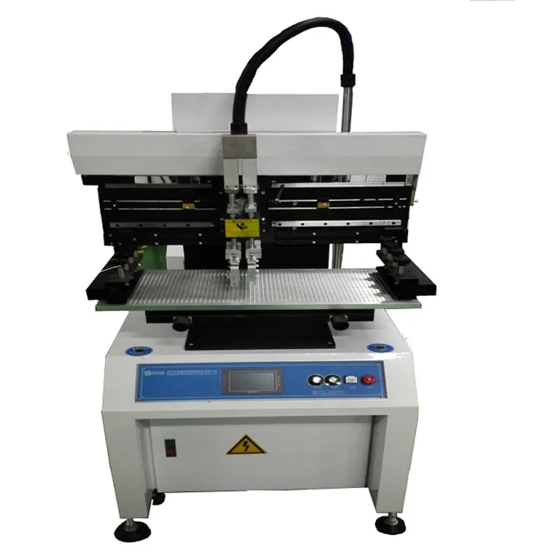 Impressora de pasta de solda tipo semi-automática máquina de solda smt tela smt