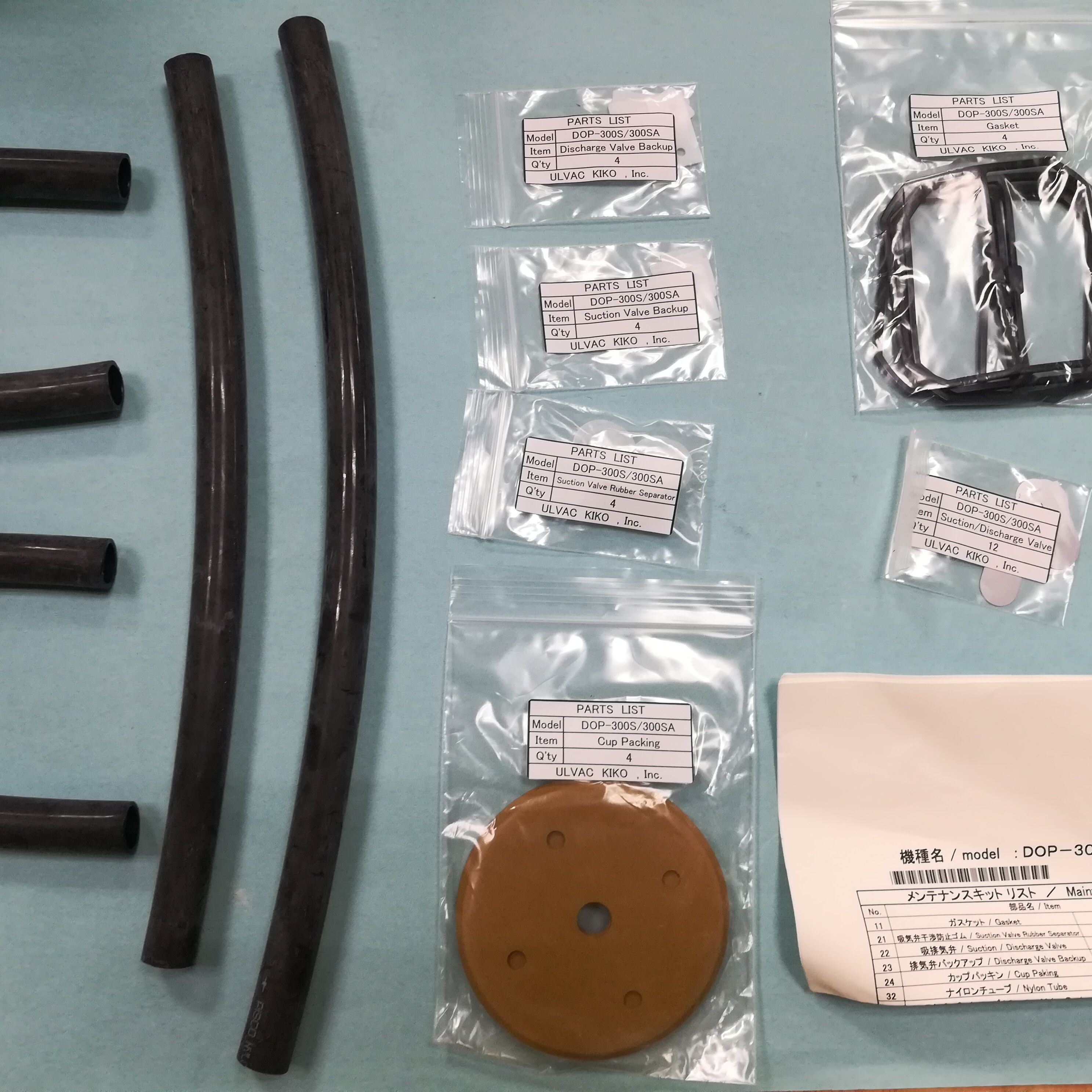 KIT DE MANUTENÇÃO DA BOMBA DE VÁCUO Novo SMT NXT Fuji H5448D Original