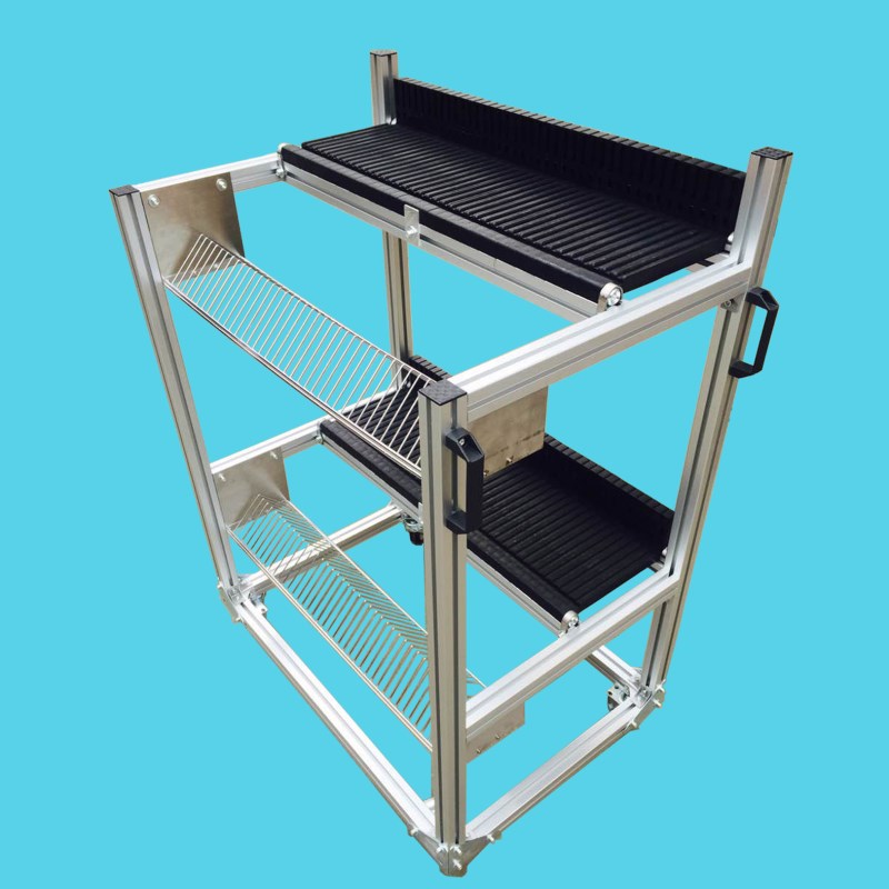 Hot sell SMT feeder Storage cart Rack trolley