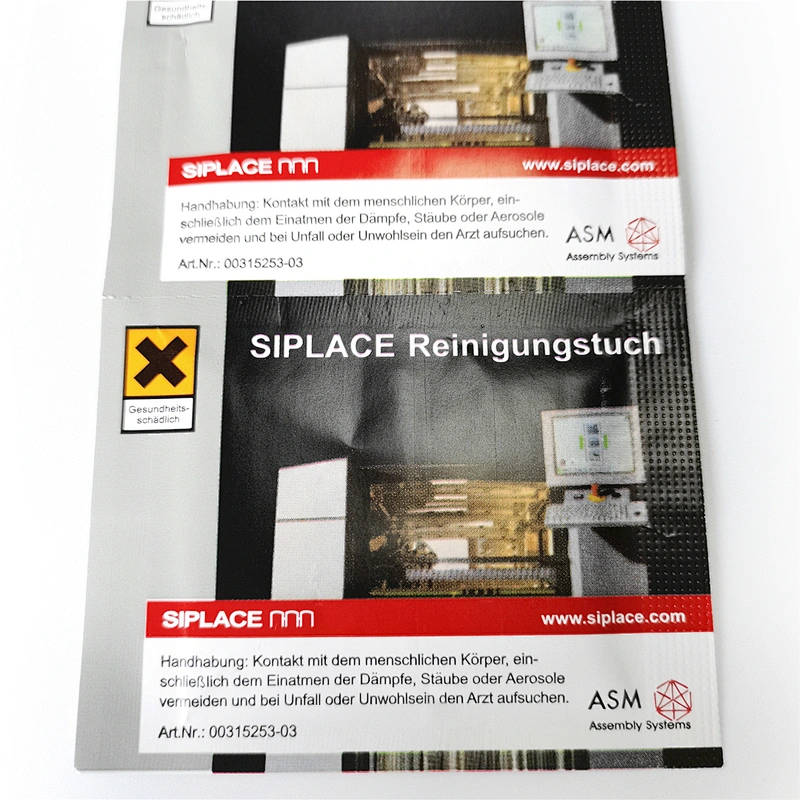 Peça sobressalente smt de alta imitação ASM 315253 00315253 RAG de limpeza de segmento para máquina smt ASM