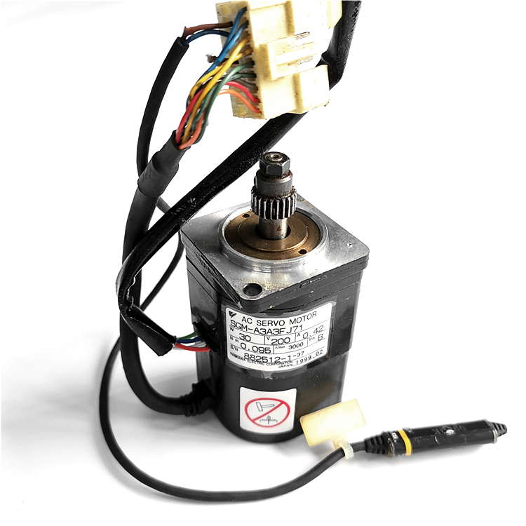 Servo motor FUJI SAM624 usado original para pick and place SMT