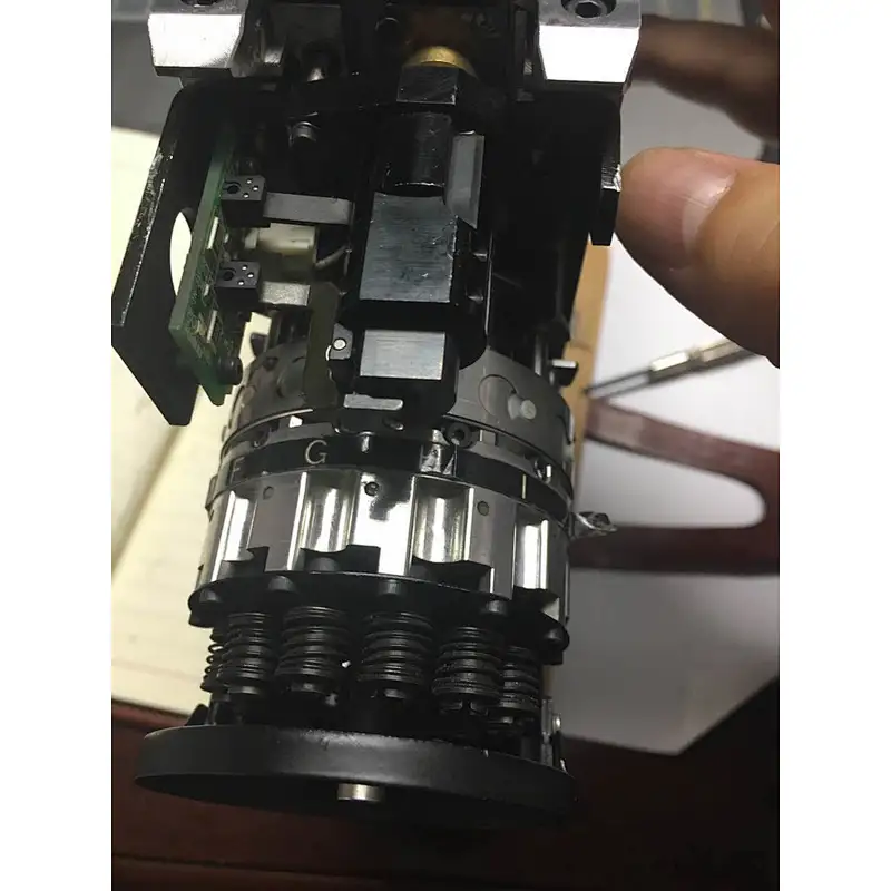Cabeça de colocação SMT Fuji NXT H12S H12SQ original usada