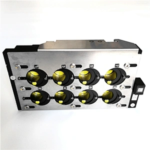 Peças sobressalentes SMT usadas originais FUJI UL03510 G04head Estação de bico de 8 soquetes para máquina pick and place SMT