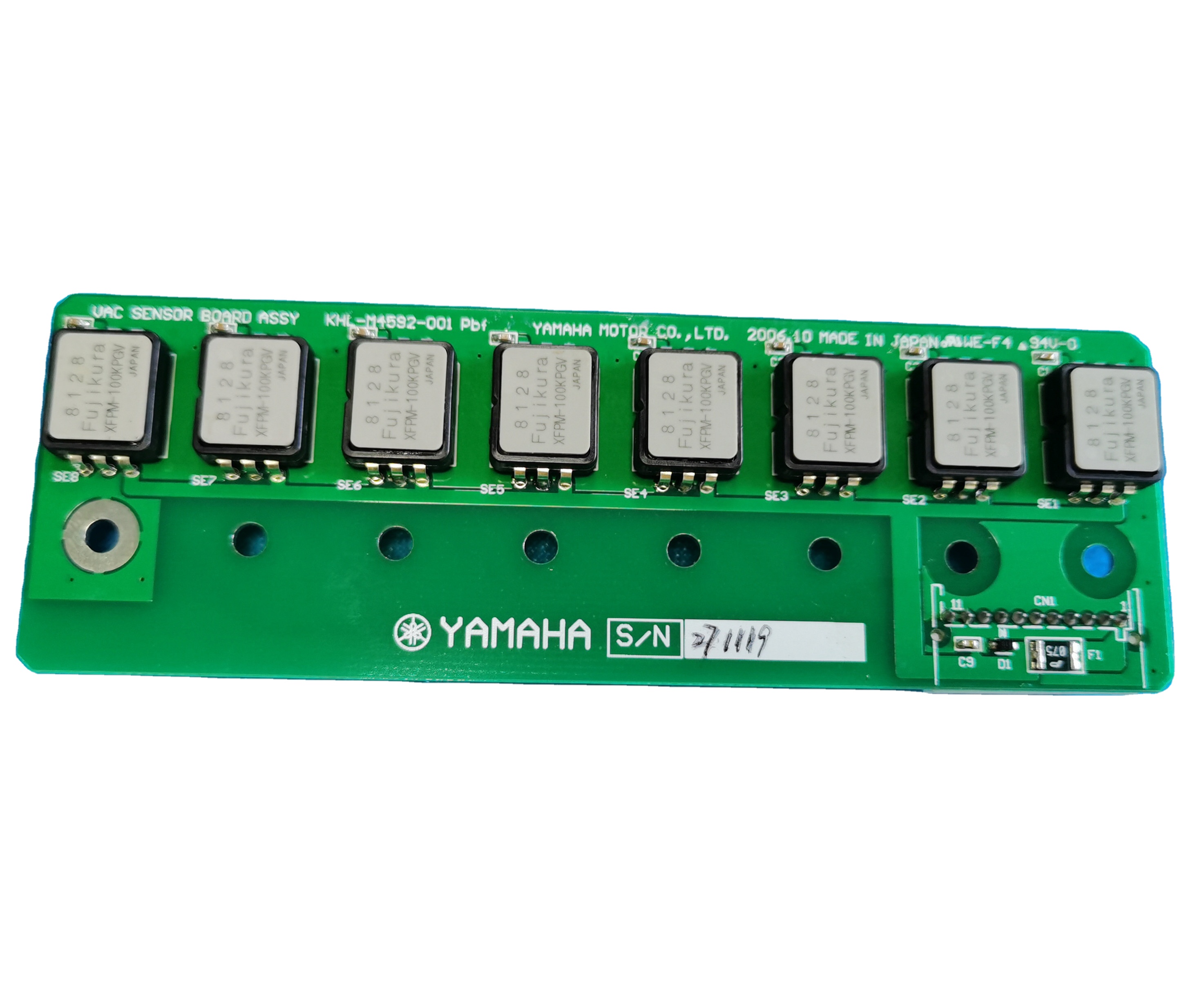Original New YAMAHA KHL-M4592-002 YG100 VAC SENSOR BOARD For SMT Pick And Place Machine