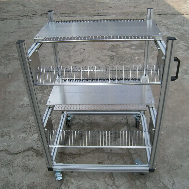 Hot sell SMT feeder Storage cart Rack trolley