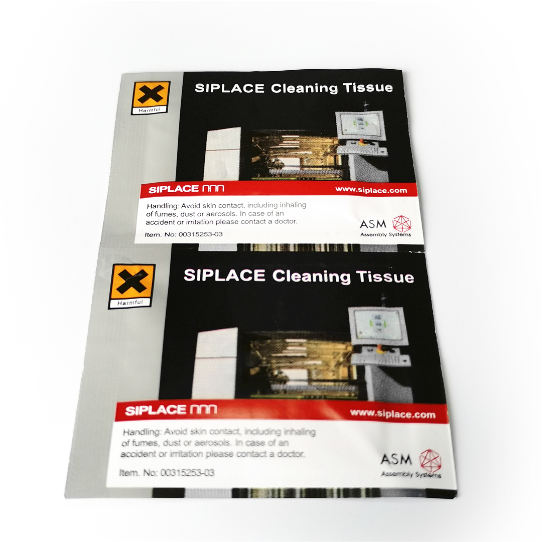 Peça sobressalente smt de alta imitação ASM 315253 00315253 RAG de limpeza de segmento para máquina smt ASM