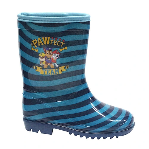 Toddler Boys Girls Wellies Waterproof Rain Boots with Faux Fur Linning
