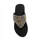 ladies wedge flip flops