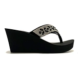 wedge heel flip flops