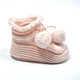 down slipper booties