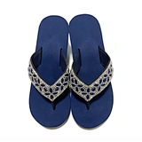 ladies rhinestone flip flops