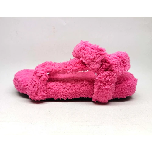 Women's Faux Fur Slipper Sandals
