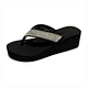 3 wedge flip flops