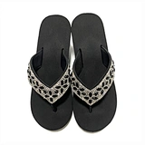 crystal sandals