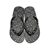 girls diamond flip flops