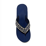 ladies rhinestone flip flops