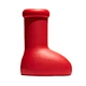 red rain boots for women