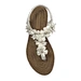 flower flat sandals