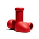 red rain boots for women