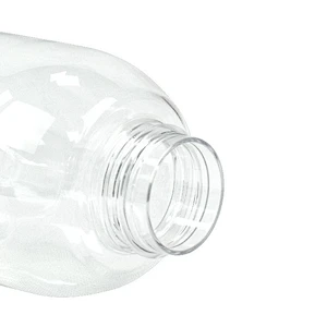 in stock white transparent foam bottle clear shampoo shower gel pet bottle