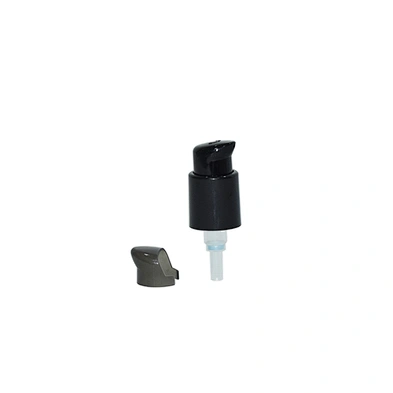 22mm black lotion pump cosmetic bottle cream pump for red hdpe plastic bottle