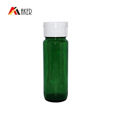 China wholesale 800ml big capacity green round glass wine bottle for plum wine with flip top cap