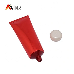 Hot sale  customized design empty LDPE plastic cosmetic tube packaging 100ml