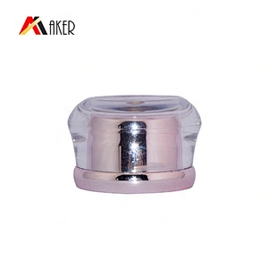 China wholesale round 50ml body lotion cosmetic plastic tube packaging with screw lid