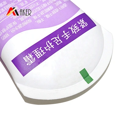 China manufacturer 100ml LDPE round plastic empty hand cream soft cosmetic tube