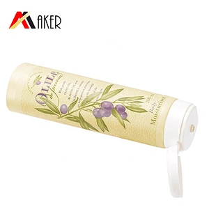 Hot selling custom design 200ml cosmetic plastic tube for body moisturiser with flip cap