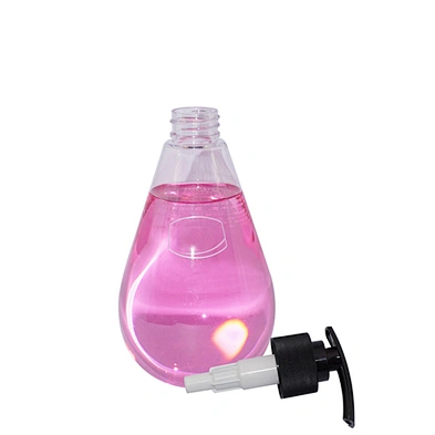 Wholesale 500ml empty clear plastic hand sanitizer bottles with black lotion pump