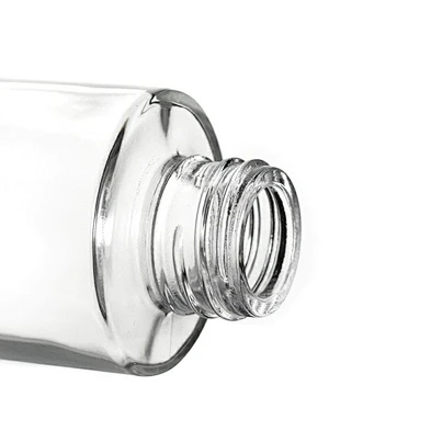 Csutom Transparent 150ml Aromatherapy Container Round Cylinder Reed Diffuser Bottle