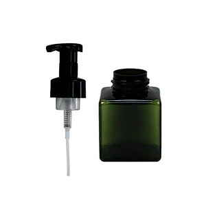 250ml hand sanitizer bottle plastic pet packaging foam pump bottle in stock