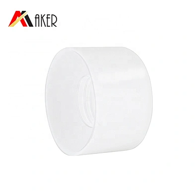 Empty 25g LDPE clear soft cosmetic cream plastic packaging tube with screw cap