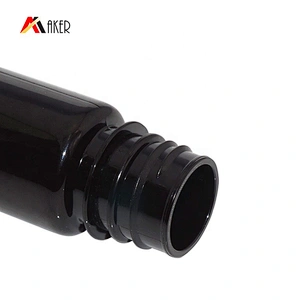 Wholesale 30ml PET plastic liquid medicine bottle with white screw cap and inner seal