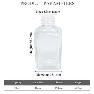 custom shape 30ml glass personal care packaging essential oil dropper glass bottles