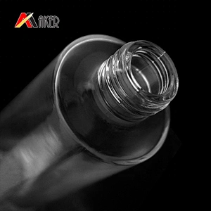 Wholesale 40ml 100ml 120ml cylinder clear glass lotion bottle with pump sprayer