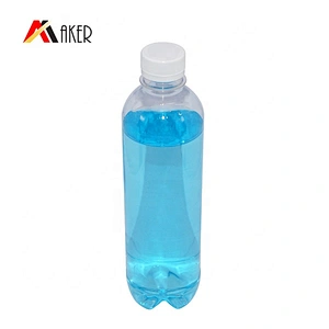 Wholesale BPA free 550ml PET round plastic water bottle with screw cap