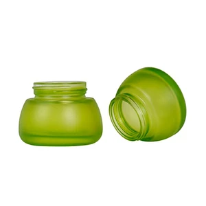 factoty custom luxury personal care jar set skin care packaging lotion cream glass wood color grain cap jar