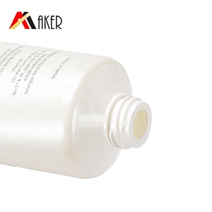 High quality empty LDPE plastic 200ml matte pearl white hair care shampoo cosmetic tube packaging