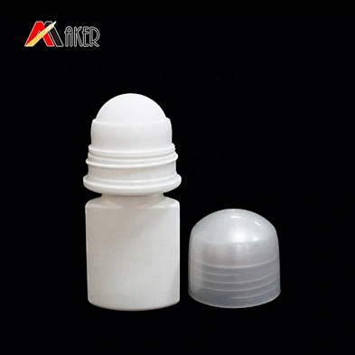 Deodorant Roll on Bottles 50ml Plastic Screen Printing Customized Personal Care Skin Care Cream Pernonal Car