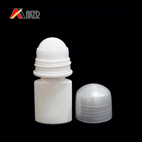 Deodorant Roll on Bottles 50ml Plastic Screen Printing Customized Personal Care Skin Care Cream Pernonal Car
