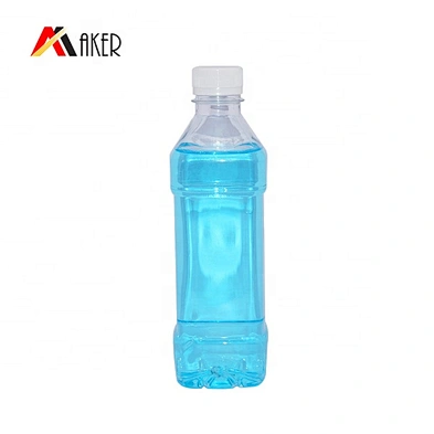 350ml 500ml Square Empty Clear Plastic PET Fruit Juice Or Mineral Water Drinking Bottle